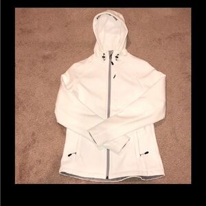 Hooded inner lining fleece jacket
